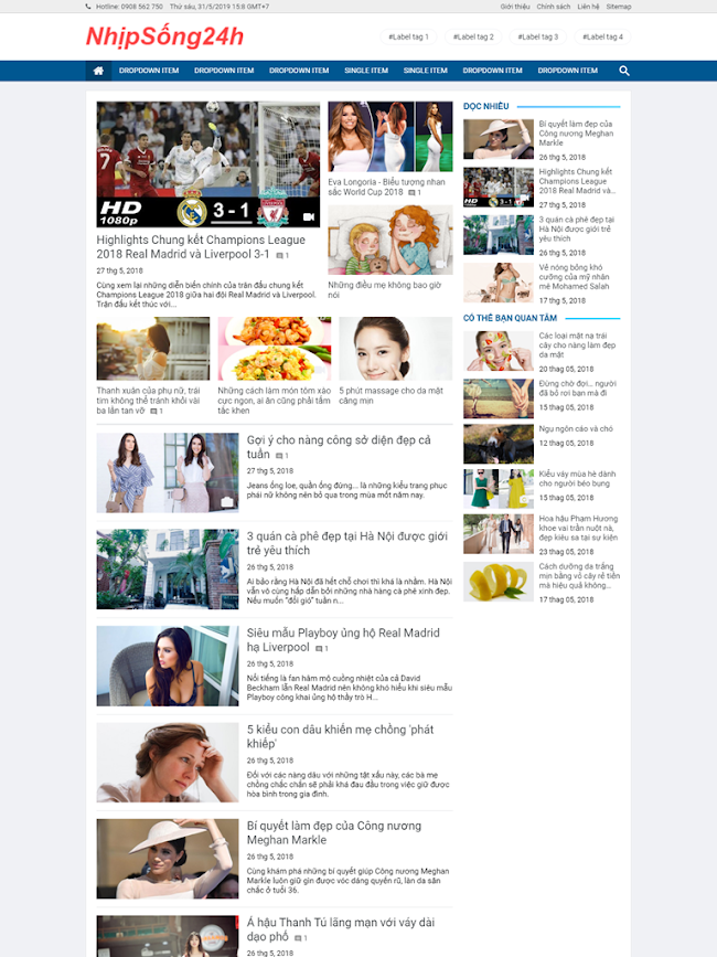 Việt Blogger Magazine Style 2